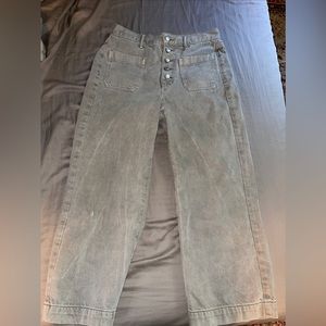 Wide Leg Crop American Eagle Jeans